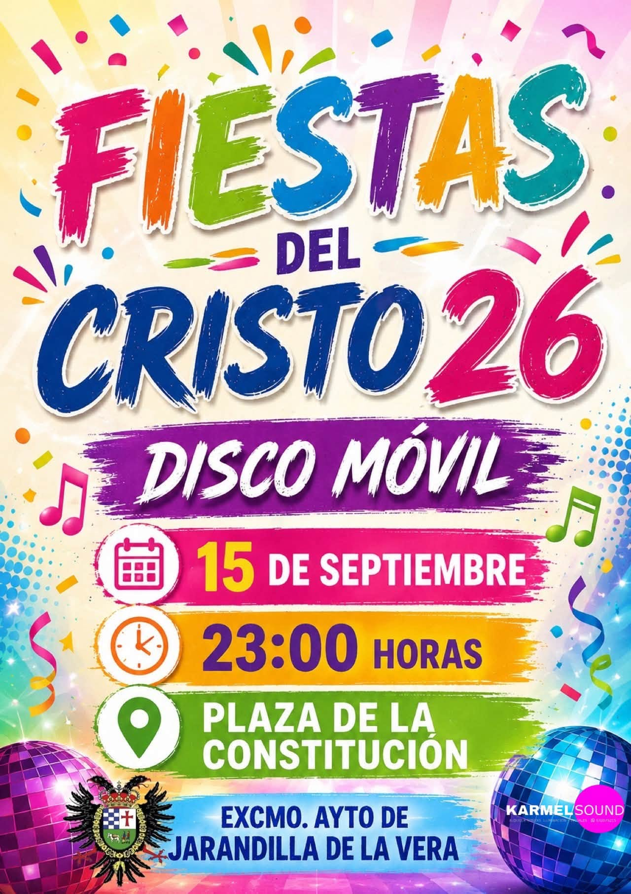 Disco Movil - Jarandilla de la Vera 2026