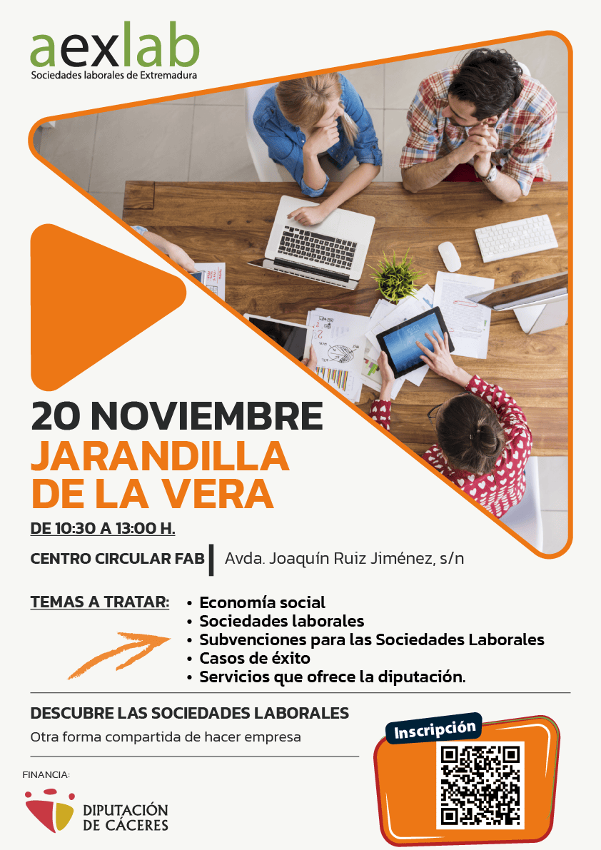 Taller Descubre las Sociedades Laborales Jarandilla de la Vera